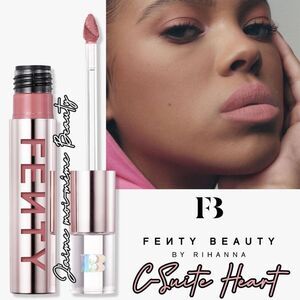 Fenty Velvet Liquid Lipstick in C-Suite Heart (Pink Nude)